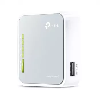 TP-Link Portable 3G/4G Wireless N Router, Wi-Fi 4 (802.11n), Single-band (2.4 GHz), Ethernet LAN, 3G, Grey, White, Portable router