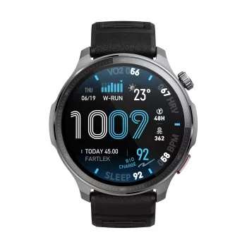 Amazfit Balance 2 XT 3.81 cm (1.5 inch) AMOLED Digital 480 x 480 pixels Touchscreen Black Wi-Fi GPS (satellite)