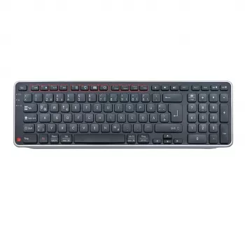 Contour Design Balance Keyboard DE, wireless, Full-size (100%), Wireless, RF Wireless + USB, Scissor key switch, QWERTZ, Black