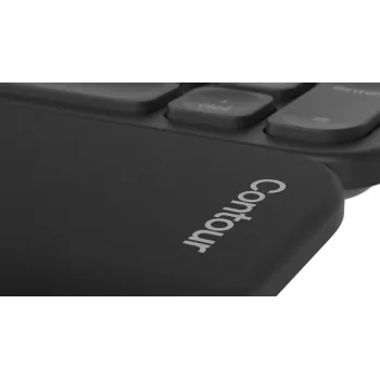 Wrist rest Contour Contour Balance Full-Size — Black, 434.5×104×10.8 mm