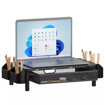 Support/pied de moniteur Techly ICA-MS 114 noir
