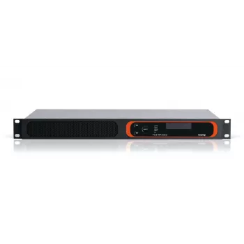 Biamp Tesira FORTÉ VT, 8000 Ω, 207 Ω, Black, Metallic, 1U, OLED, 20 - 20000 Hz