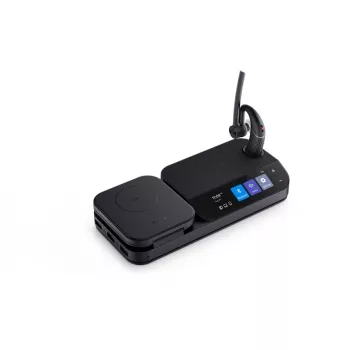 Yealink BH71-WORKSTATION casque/headset sans fil intra-auriculaire bureau/centre d'appels Bluetooth station de charge noir