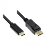 Good Connections GC-M0105 - 1 m - USB Type-C - DisplayPort - mâle - mâle - droit