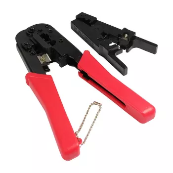 Good Connections kit d'outils réseau universel 6 en 1 - avec 20x connecteurs RJ45 / protections anti-pliure