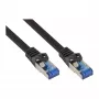 Câble patch RNS® SmartFLEX, Cat.6A, S/FTP, PiMF, sans halogène, 500MHz, noir, 5m, Good Connections® (8060-SF050S)