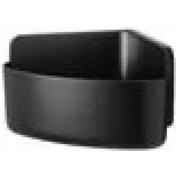 Panier de douche d'angle adhésif Tesa 40517-00000-00 LAVAA noir mat