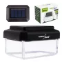 Luminaire à poteau solaire LED GreenBlue, 60x40mm, abat-jour en forme d'enveloppe, 3200K, GB125 WW