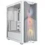 Corsair 3200D RS ARGB boîtier PC, Midi-Tower, ATX, verre trempé - blanc