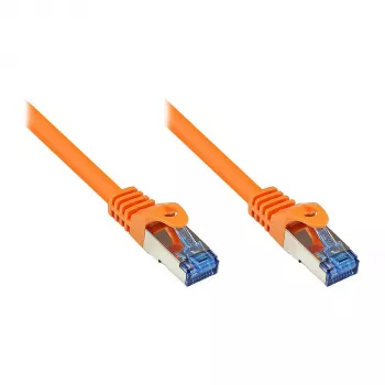 Câble patch Good Connections Cat.6A S/FTP HF orange 3m