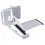 Kit de montage vertical pour GPU Lian Li G89.VG4-5-V4W.00 avec câble riser PCIe 5.0, blanc