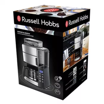 Machine à café Russell Hobbs Grind & Brew argent 25610-56 2561056 (25610-56)
