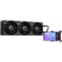 Antec Vortex View 360 AIO Refroidisseur liquide CPU avec écran LCD, 120 mm, noir