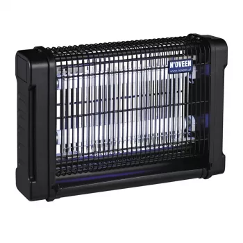 Lampe insecticide NOVEEN IKN12 noire UV piège à insectes intérieur économe en énergie