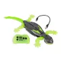 HEX BOTS | Jouet interactif gecko grimpeur mural robot RC | vert/gris