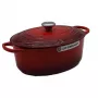 Rôtissoire ovale Le Creuset Signature 31 cm rouge cerise (21178310602430)