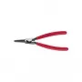 Knipex pinces à circlips pour anneaux extérieurs 19–60 mm forme de pointes droite 46 11 A2 (46 11 A2)