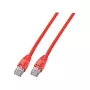 Câble réseau EFB Elektronik 1 m Cat6 RJ-45 U/UTP rouge