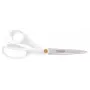 Ciseaux de bureau et de loisirs créatifs Fiskars F061200487 coupe droite acier inoxydable, blanc
