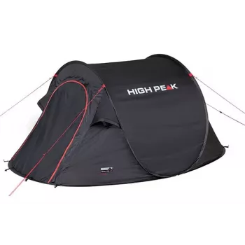 Tente tunnel High Peak Vision 2 noire 10280