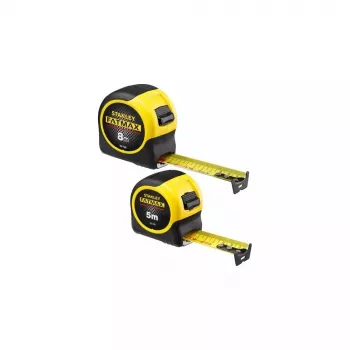 Mètre ruban STANLEY FatMax Blade Armor 5 m / 8 m — mètre ruban compact à lame renforcée