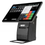 Tout-en-un Olympia T215DK écran tactile 15 pouces (38,1 cm) Android 11, imprimante thermique directe 8 cm, noir