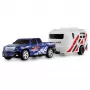 Pick-up RC Amewi 22680 échelle 1:64 RTR avec remorque, bleu