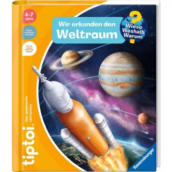 tiptoi Wieso? Weshalb? Warum? Wir entdecken den Weltraum, livre d'apprentissage