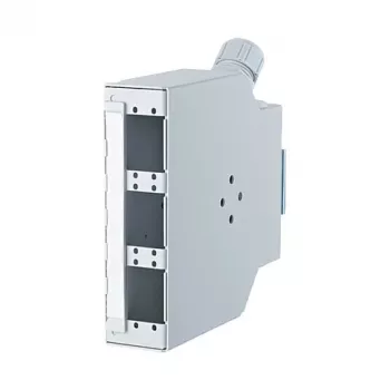 Panneau de brassage MetzConnect 150240000010E avec connecteurs SC, gris, 6x support SC duplex