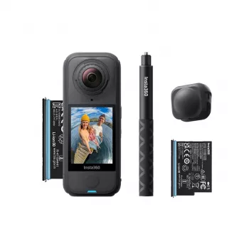 Caméra d'action Insta360 X4AIR — 8K Ultra HD, 120 fps, 29 MP, étanche jusqu'à 15 m, 2010 mAh, 165 g