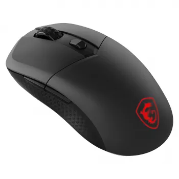 Souris gaming MSI VERSA 300 WIRELESS 8K, ambidextre, optique, 2600 DPI, 6 boutons, noire
