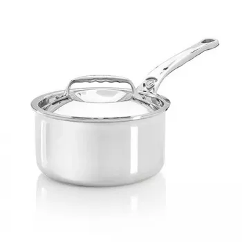 Round Stainless Steel Pot de Buyer Affinity 1.7 L