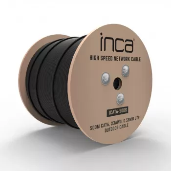 INCA câble Ethernet ICAT6-500S CAT6 500 m - CAT 6