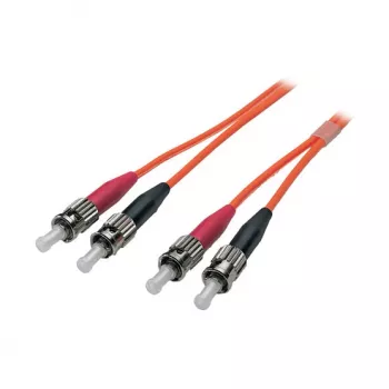 Jarretière duplex ST-ST 62,5/125µ EFB-Elektronik, OM1, LSZH, orange, 3,0 mm, 1 m, fabricant : EFB Elektronik (O6023.1)