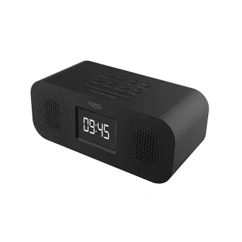 Xoro SAT100375 alarm clock with radio, Bluetooth, colour display, stereo speakers