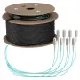 Câble trunk EFB U-DQ(ZN)BH OM3 8G (1x8) SC-SC 180m Dca LSZH