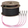 Câble trunk EFB U-DQ(ZN)BH OM4 8G (1x8) SC-SC 50m Dca LSZH