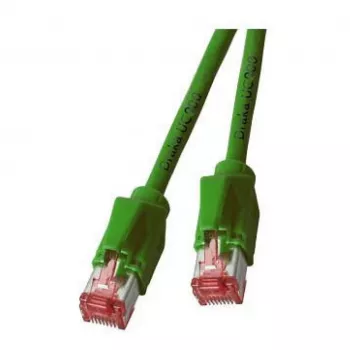 Câble patch RJ45 EFB Cat.6A S/FTP LSZH Draka UC900 TM21 grn 0,25 m