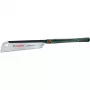 Scie japonaise Dozuki 270 mm (vert/noir, pour bois et plastique, 17 TPI)