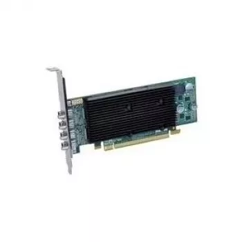 Matrox M9148 - graphics cards - M9148 - 1GB - PCIe x16 Low Profile - 4 x Mini DisplayPort (M9148-E1024LAF)