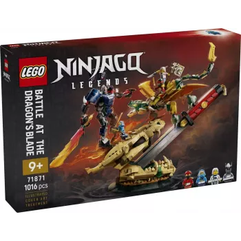 LEGO NINJAGO 71871 Bataille à la lame du dragon (1016 pièces)
