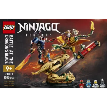 LEGO NINJAGO 71871 Bataille à la lame du dragon (1016 pièces)