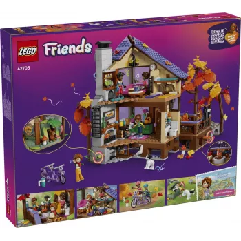 LEGO Friends 42705 Chalet douillet dans la forêt d'automne (1229 pièces)