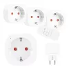 GreenBlue GB313 F Remote-Controlled Sockets, Set of 3 with Remote, Type F