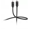 ShiverPeaks Flexline FL31-77035 Thunderbolt 3 Cable - USB-C Male to USB-C Male - 2 m - Black - Gold Plated - 40 Gbit/s