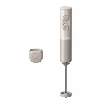 OutIn LattoGo OTMF-LG-01-SS Handheld Milk Frother, Silver