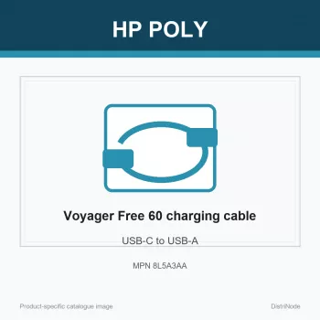 Câble de charge HP Poly Voyager Free 60 USB-C vers USB-A