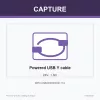 Câble Capture Powered USB Y 24V, 1,8 m