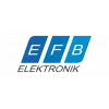 Porte avant EFB Elektronik pour coffret mural BASIC 15U, verre, avec charnières et serrure