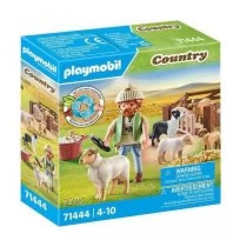 Jeu de simulation de berger avec moutons Playmobil